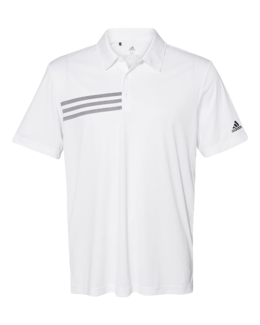 THS- Adidas A324 Men's 3-Stripes Chest Polo