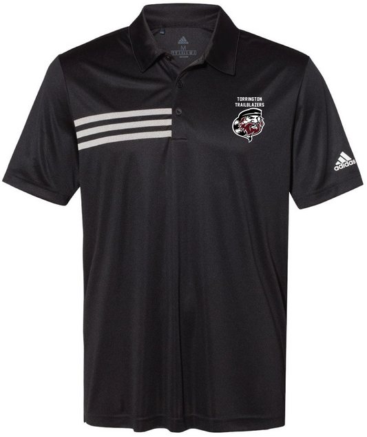 THS- Adidas A324 Men's 3-Stripes Chest Polo