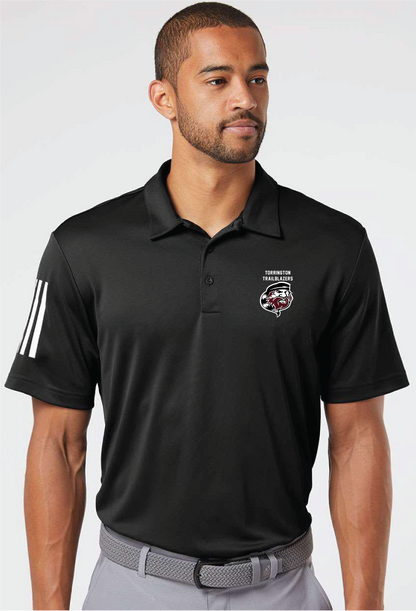 THS- Men's- Adidas A480 Floating 3-Stripes Polo