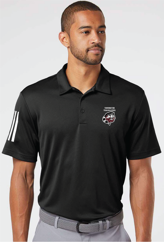 THS- Men's- Adidas A480 Floating 3-Stripes Polo