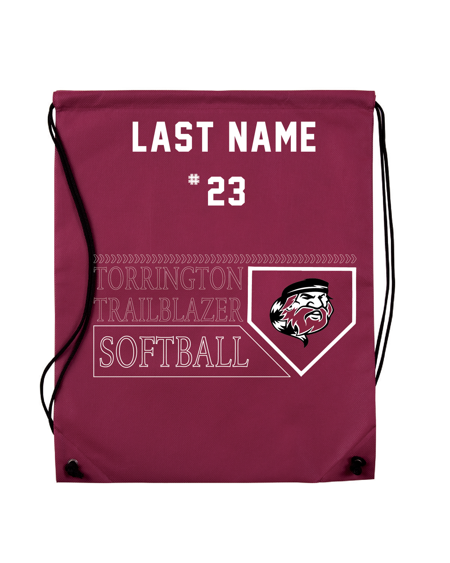 THS Softball Cinch Bag