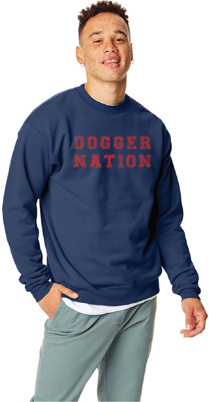 LFL "Dogger Nation" Logo.  Crew, Hoodie or T-Shirt