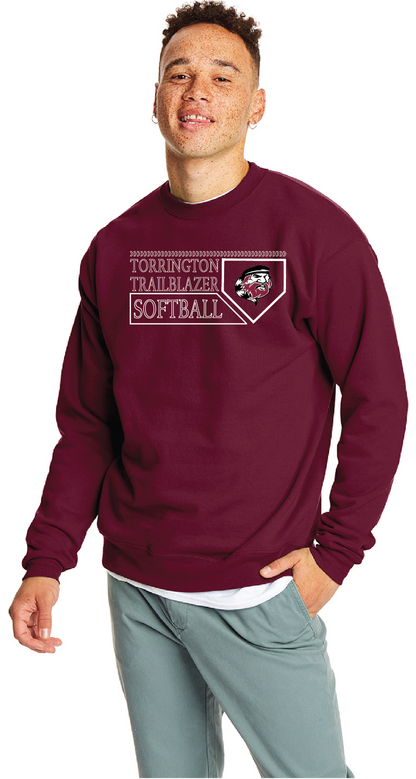 THS  Softball Base Logo Sweat Shirt