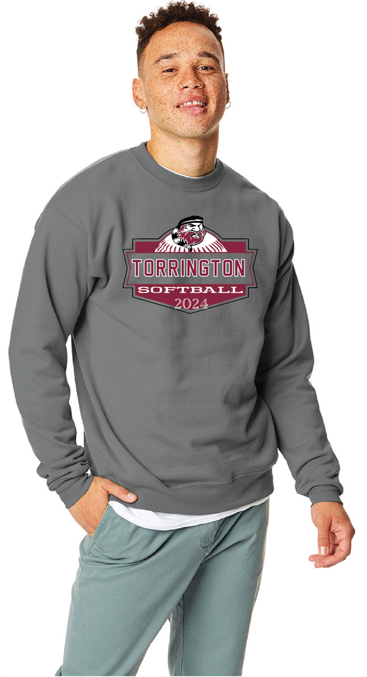 THS  Softball Shield  Logo Sweat Shirt