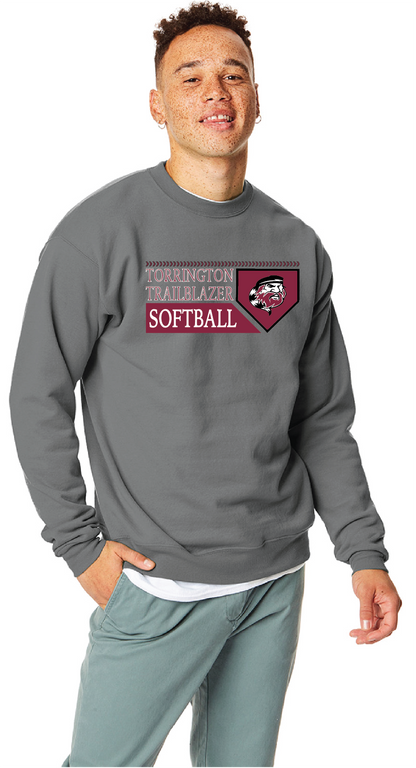 THS  Softball Base Logo Sweat Shirt