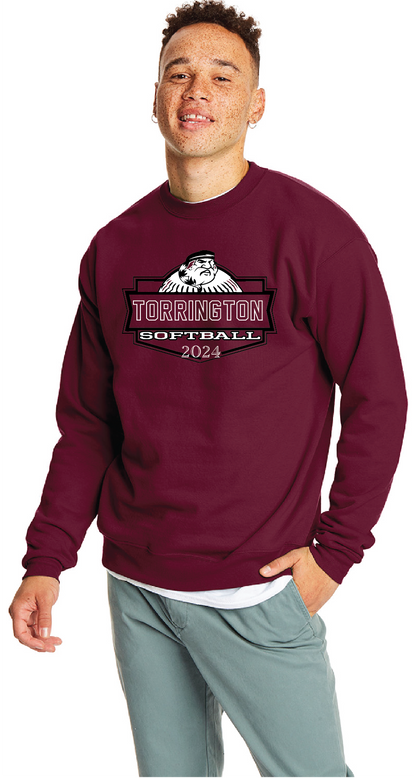 THS  Softball Shield  Logo Sweat Shirt