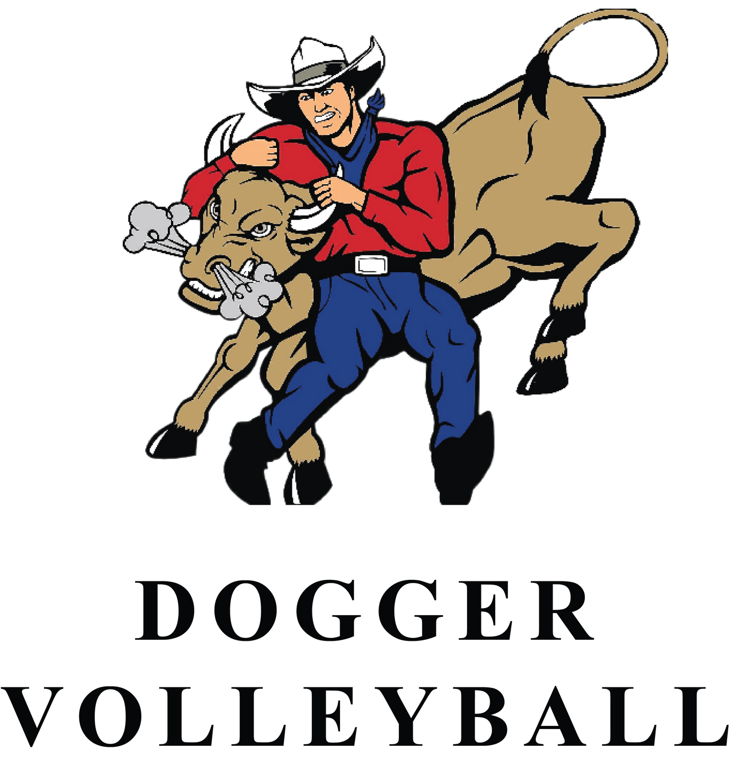 Mens Moisture Wicking Long Sleeve Quarter Zip (Doggers Volleyball 2023)