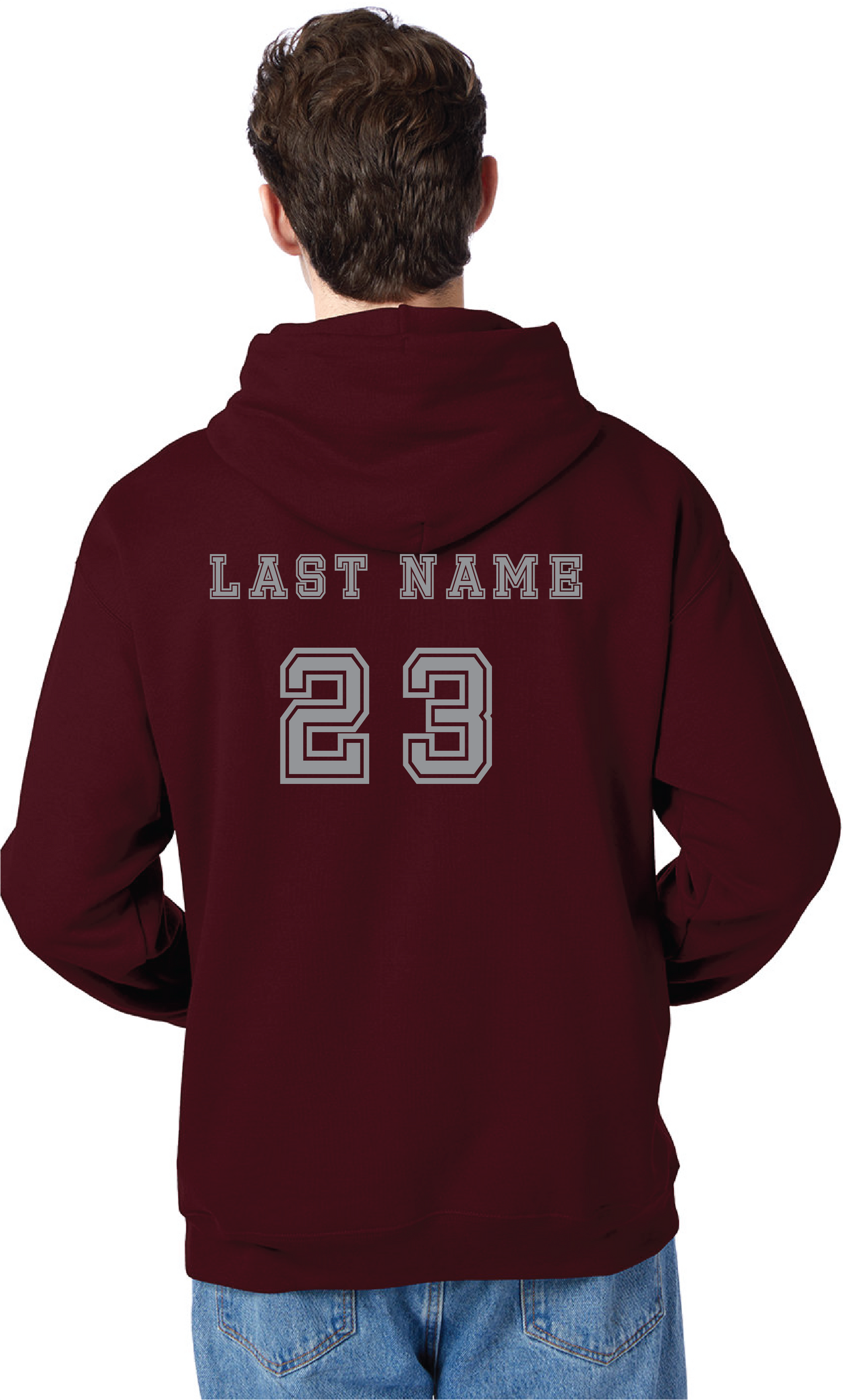 Unisex Hoodie Custom Logo and player Name