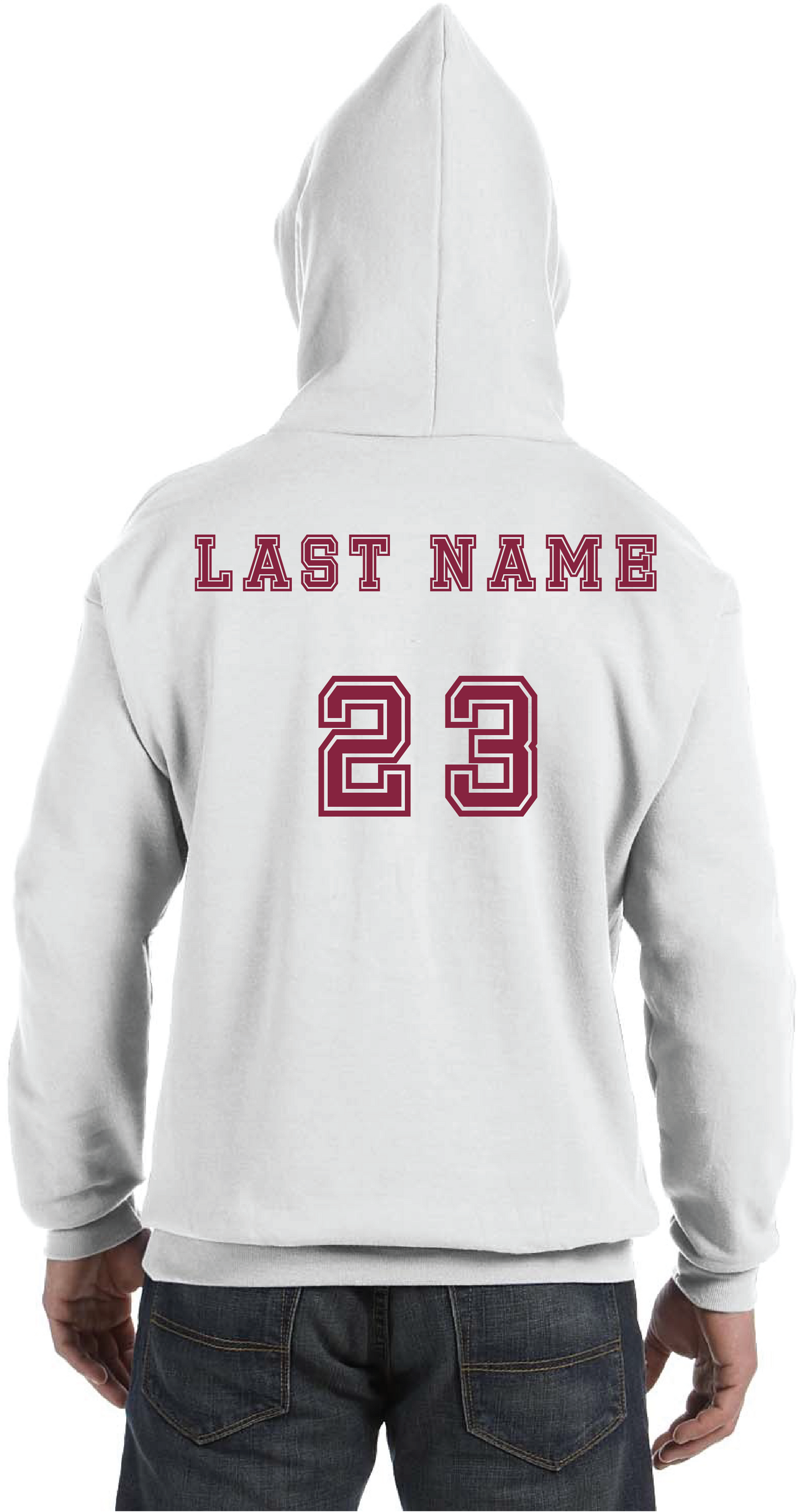 Unisex Hoodie Custom Logo and player Name