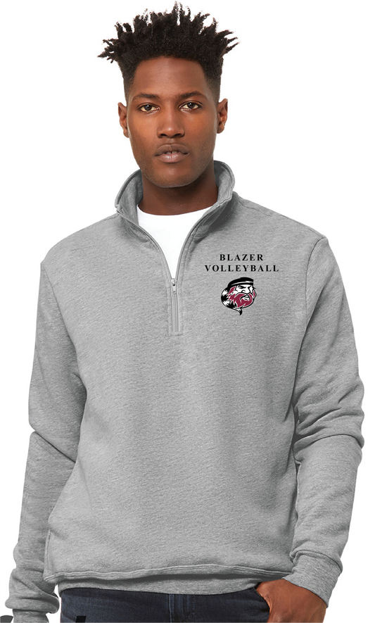 Unisex Long Sleeve Fleece Quarter Zip (THS VB 2023)