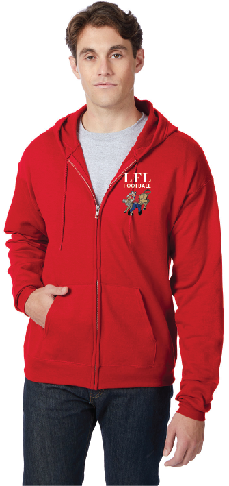 LFL Football Unisex Full Zip Hoodie