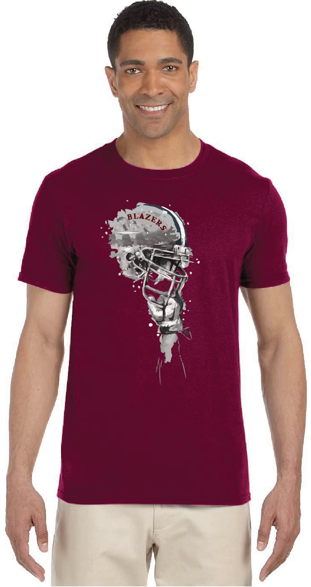 THS Football Blazer Helmet T-Shirt (UNISEX)