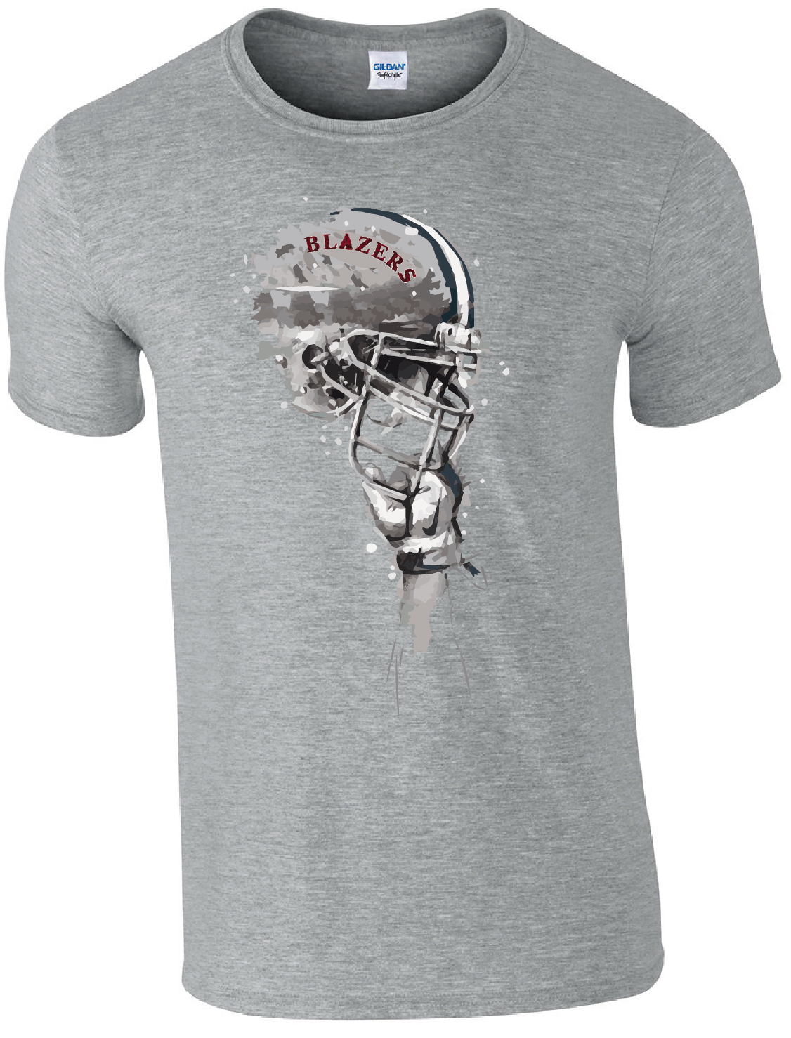 THS Football Blazer Helmet T-Shirt (UNISEX)