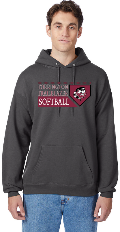 THS  Softball Base Logo Sweat Shirt