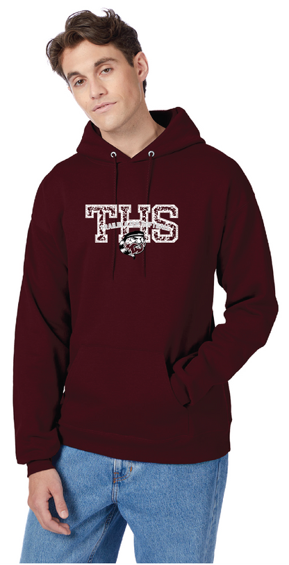 THS Softball Arch  Logo Sweat Shirt