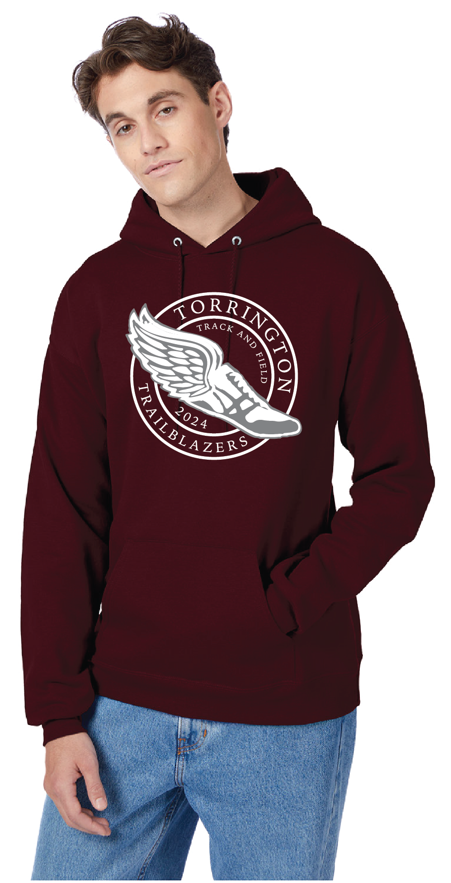 THS  Track & Field Circle  Logo Sweat Shirt