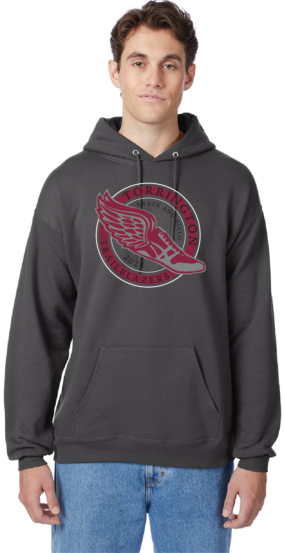 THS  Track & Field Circle  Logo Sweat Shirt