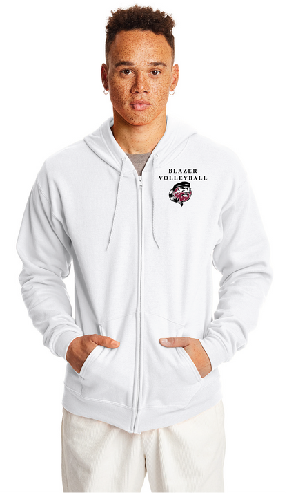 Unisex full zip hoodie (THS Volleyball 2023)