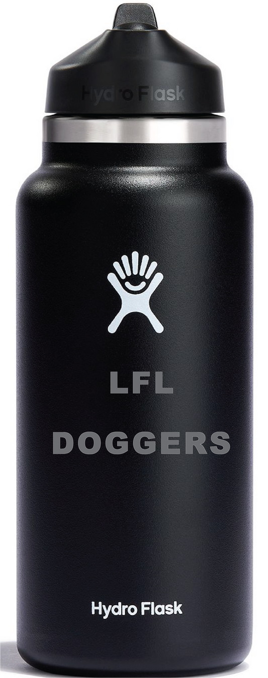 LFL Doggers Customizable Hydro Flask 32oz water Bottle