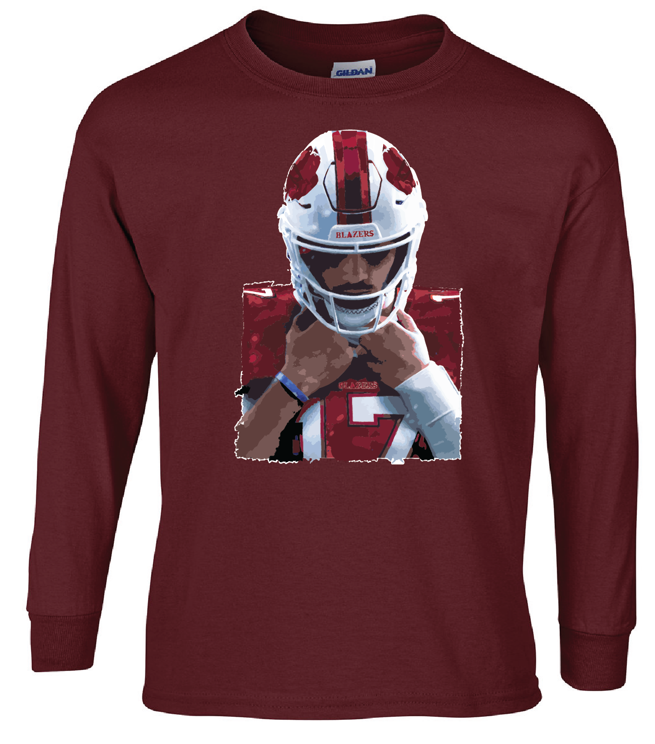 THS Football JA17 Long Sleeve T-Shirt (UNISEX)