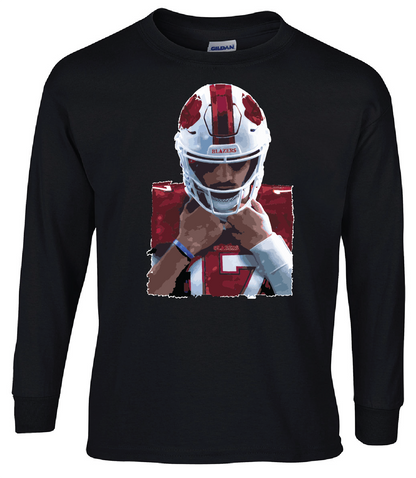 THS Football JA17 Long Sleeve T-Shirt (UNISEX)