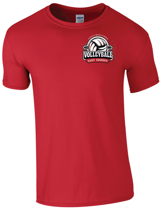 Doggers Volleyball T-Shirt Dual Logo (Doggers Volleyball 2023)