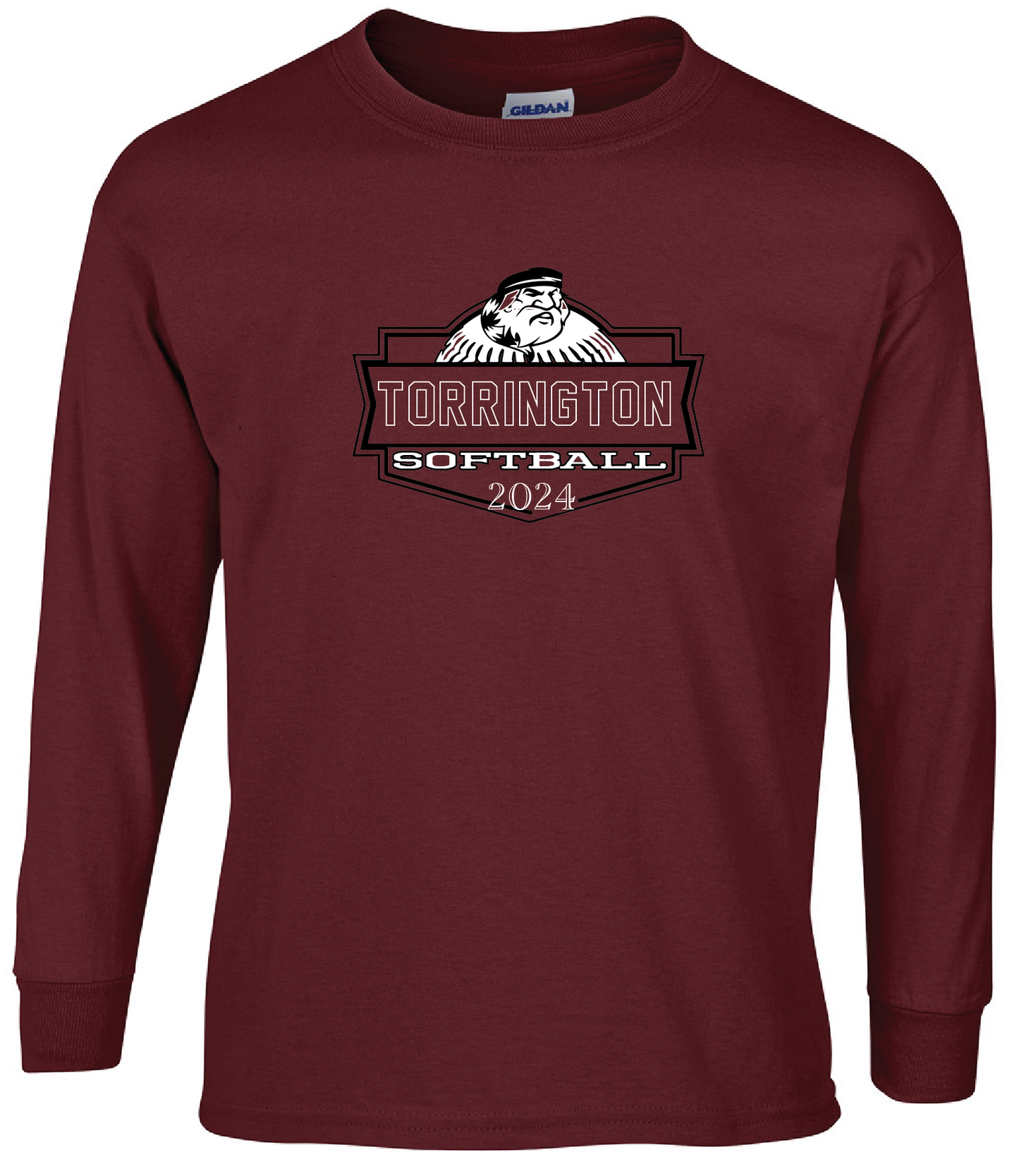 THS Softball Shield  Logo T-Shirt