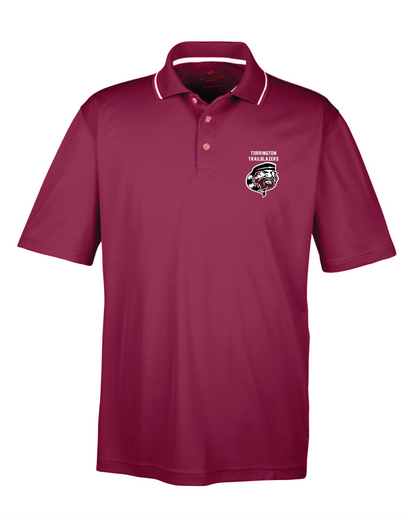 THS UltraClub Men's Cool & Dry Sport Two-Tone Polo