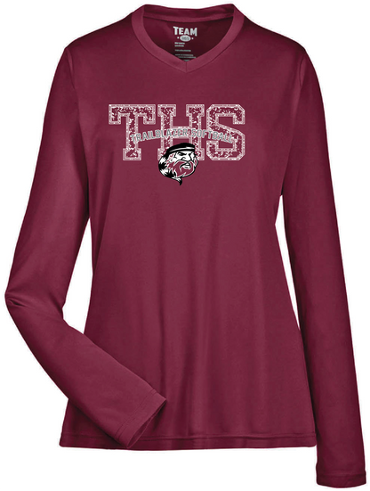 THS Softball Arch Logo Moisture Wicking Shirt