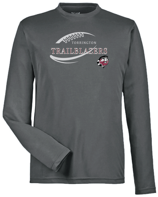 THS Football Moisture wicking LONG sleeve t-shirt