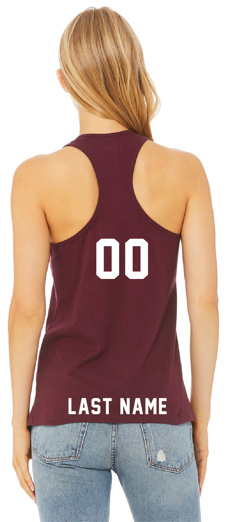 THS Softball Base Logo Tank Top