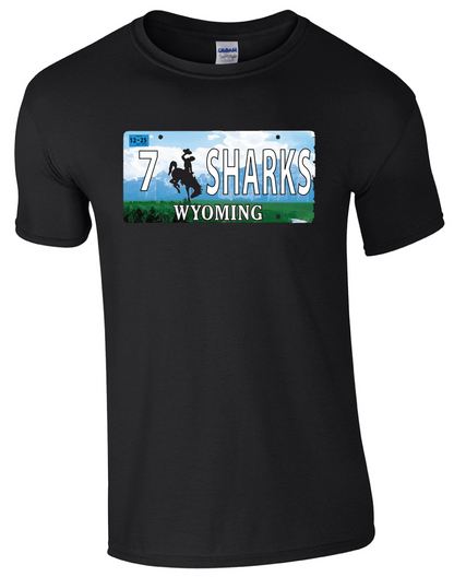 Sharks County 7 Plates Tee