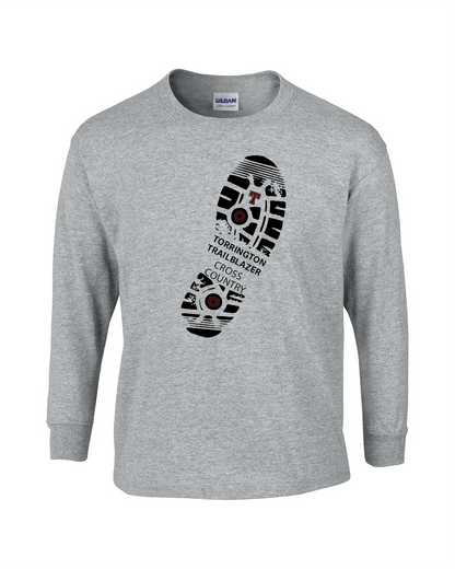 Trailblazer Shoe Print Cross-Country T-Shirt (Unisex)