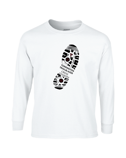 Trailblazer Shoe Print Cross-Country T-Shirt (Unisex)