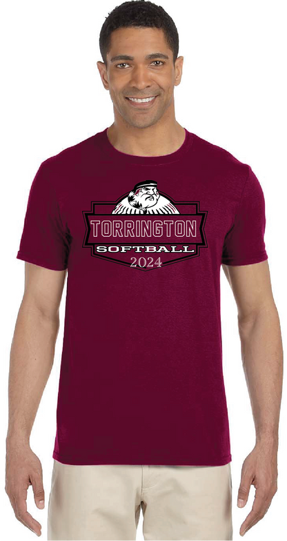 THS Softball Shield  Logo T-Shirt