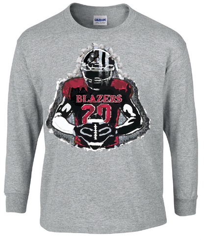 THS Football Flex Long Sleeve T-Shirt (UNISEX)