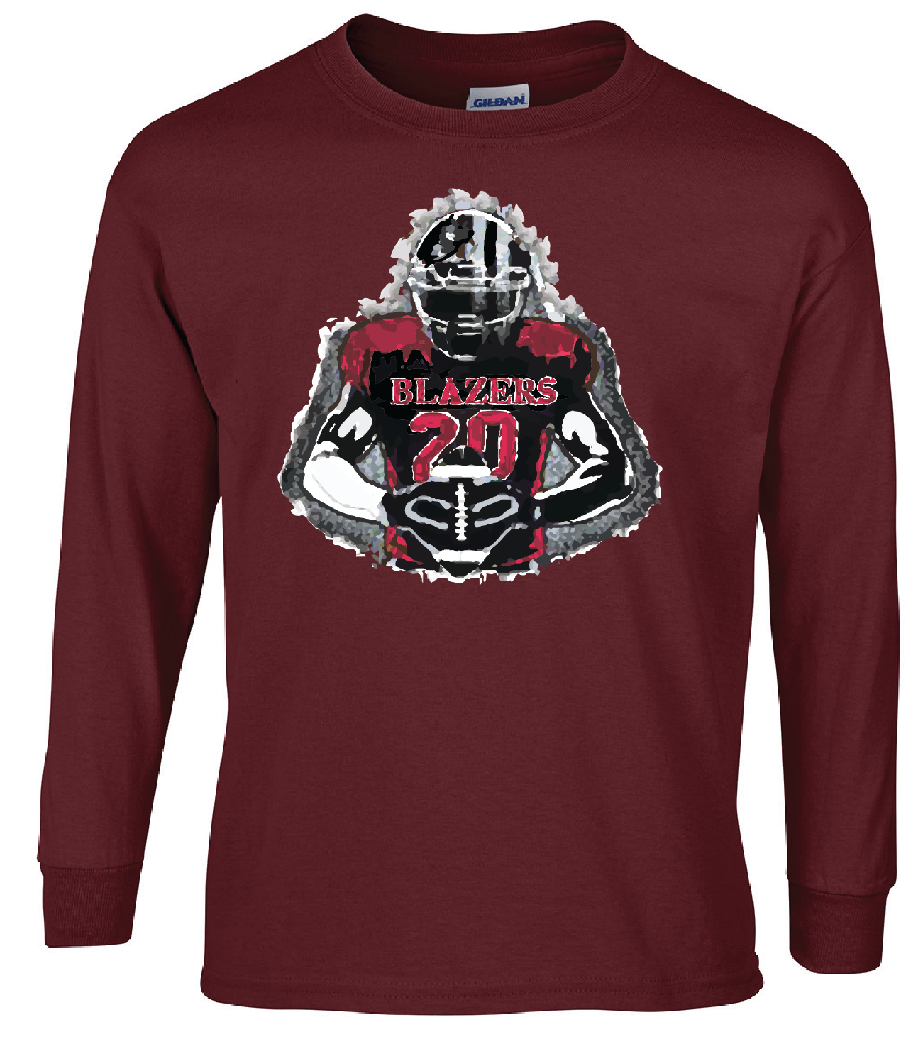 THS Football Flex Long Sleeve T-Shirt (UNISEX)