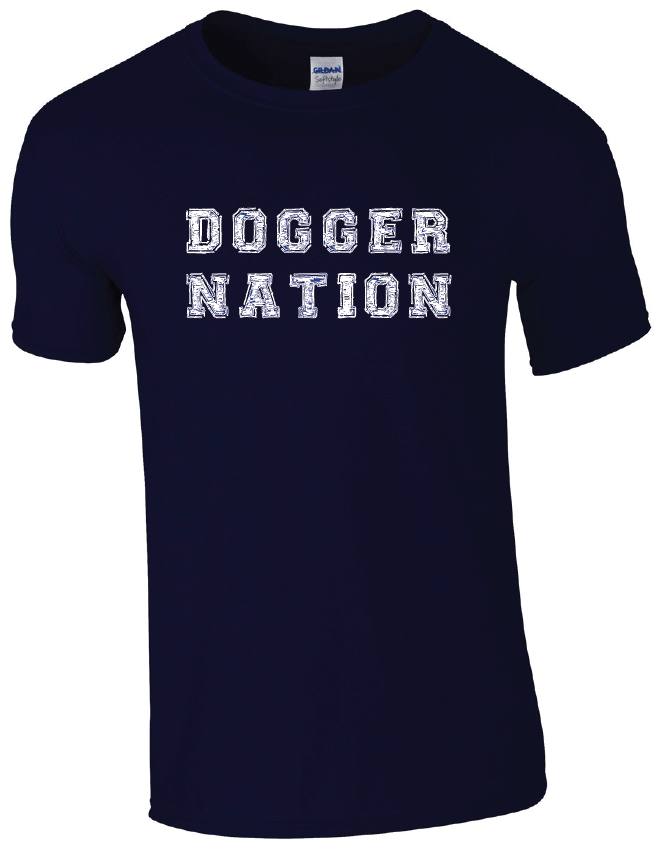 LFL "Dogger Nation" Logo.  Crew, Hoodie or T-Shirt