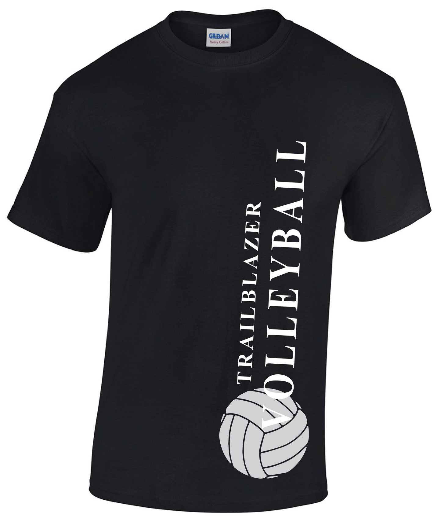 Unisex Short Sleeve T-Shirt with Vertical Logo (THS VB 2023)