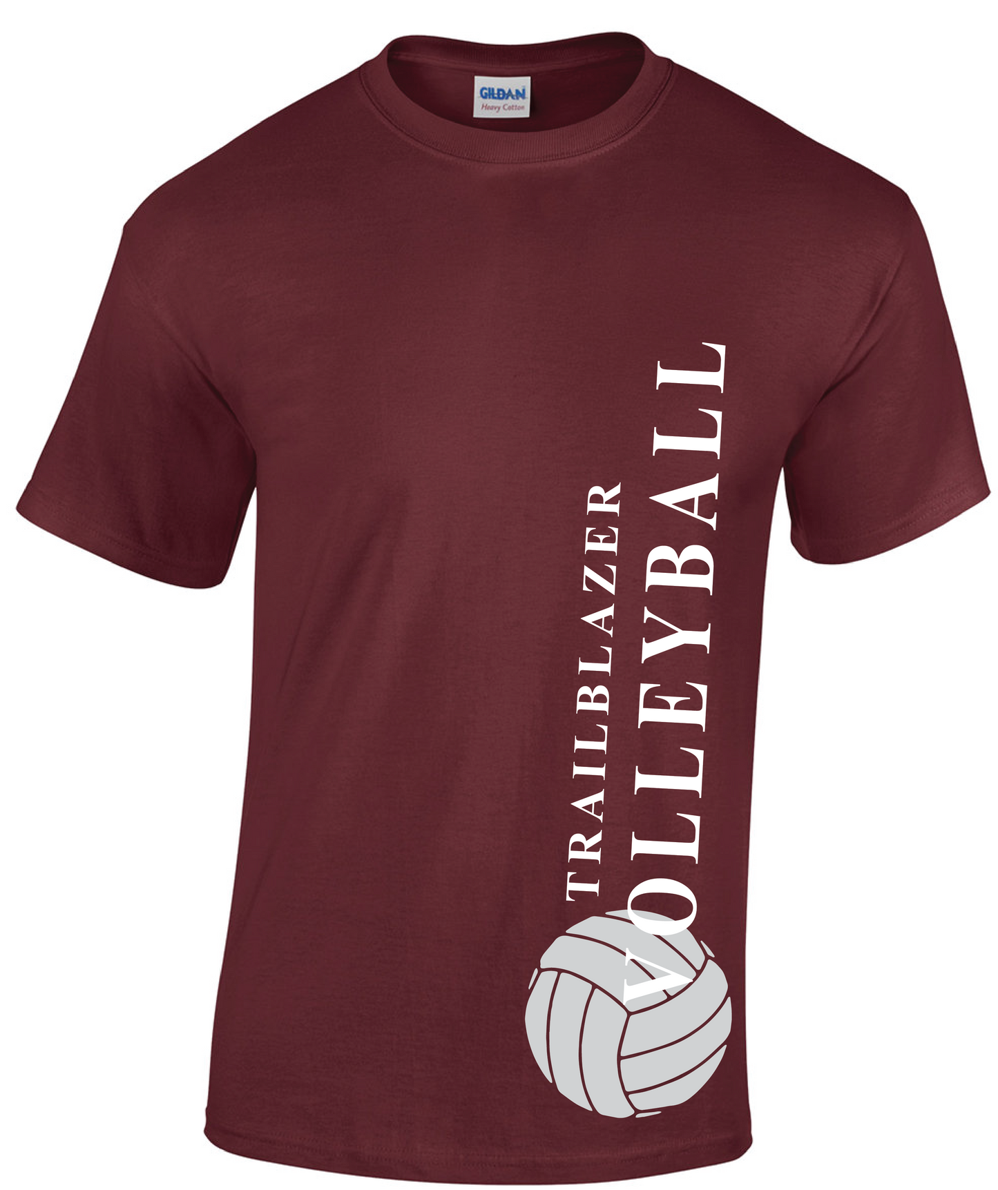 Unisex Short Sleeve T-Shirt with Vertical Logo (THS VB 2023)