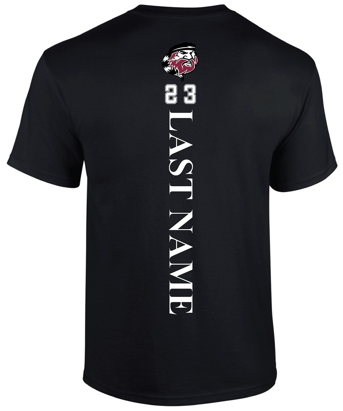 Unisex Short Sleeve Dual Logo Custom T-Shirt (THS VB 2320)