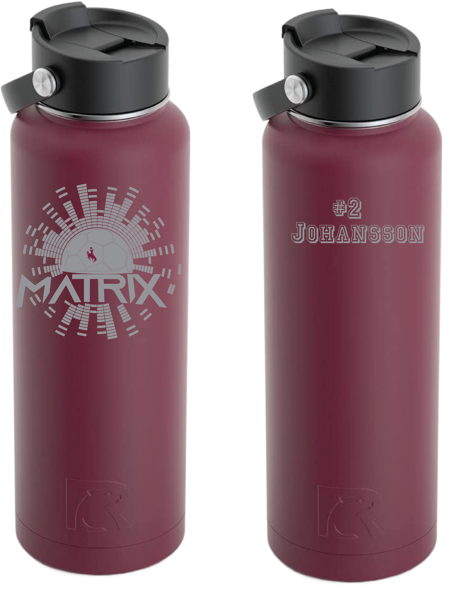 Custom Engraved Water Bottle (Matrix 2023)