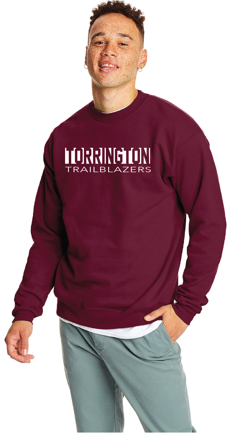 THS Trailblazer Outline Logo Sweat Shirt