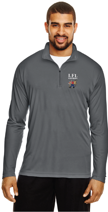 Men's Moisture Wicking Long Sleeve Quarter Zip