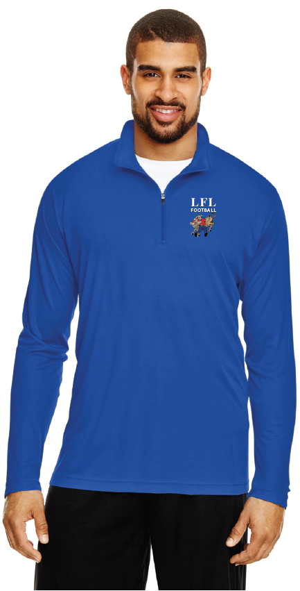 Men's Moisture Wicking Long Sleeve Quarter Zip