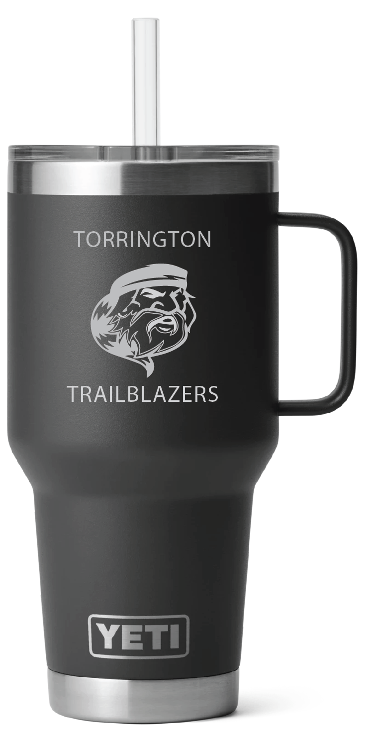 Torrington Trailblazers 35oz Yeti Rambler insulated mug